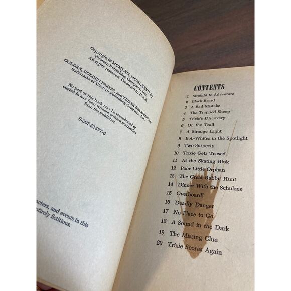 Vintage 70s Set of 5 Paperback Trixie Belden Mysteries #6, #7, #9, #14, and #25 - Picture 13 of 13